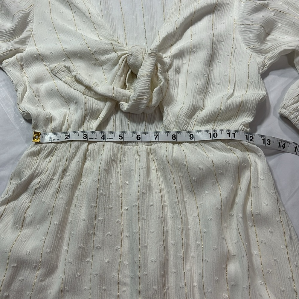 Surf Gypsy white/ivory dress size M - Picture 6 of 9